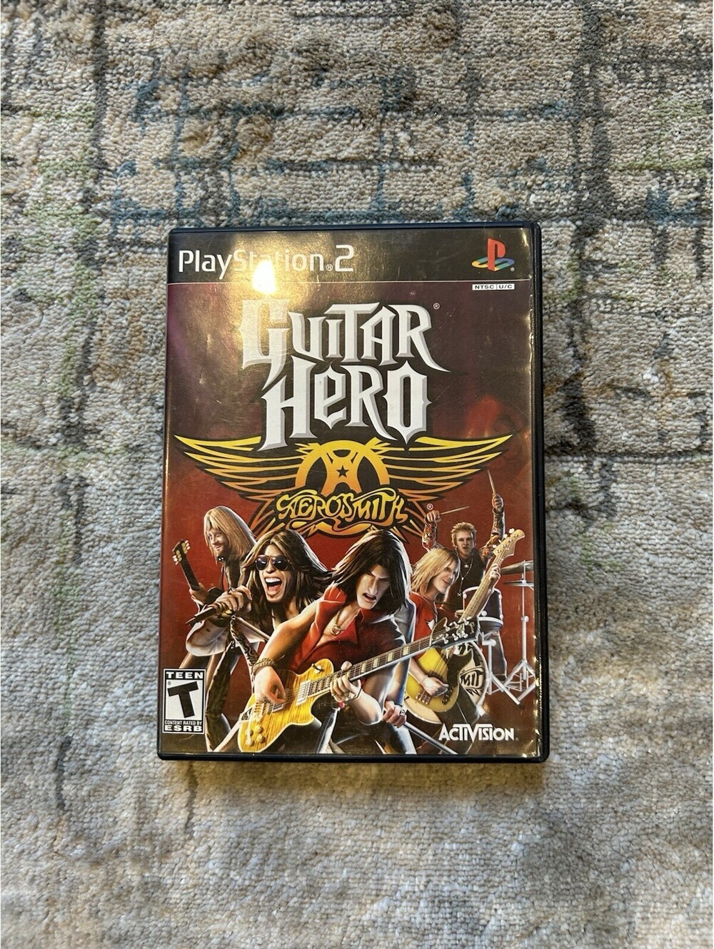 Lot 4 PS2 Guitar Hero Games CIB  1 2 Aerosmith Rocks the 80s Tested